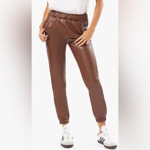 WeWoreWhat Vegan Leather Jogger Sz XS 
NWT MSRP $128
